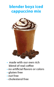 iced cappuccino mixes